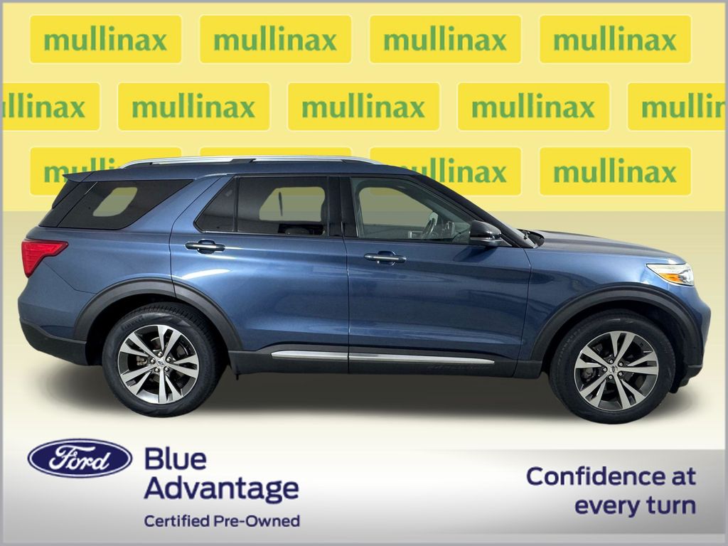 Certified Used 2020 Blue Ford Platinum image 2