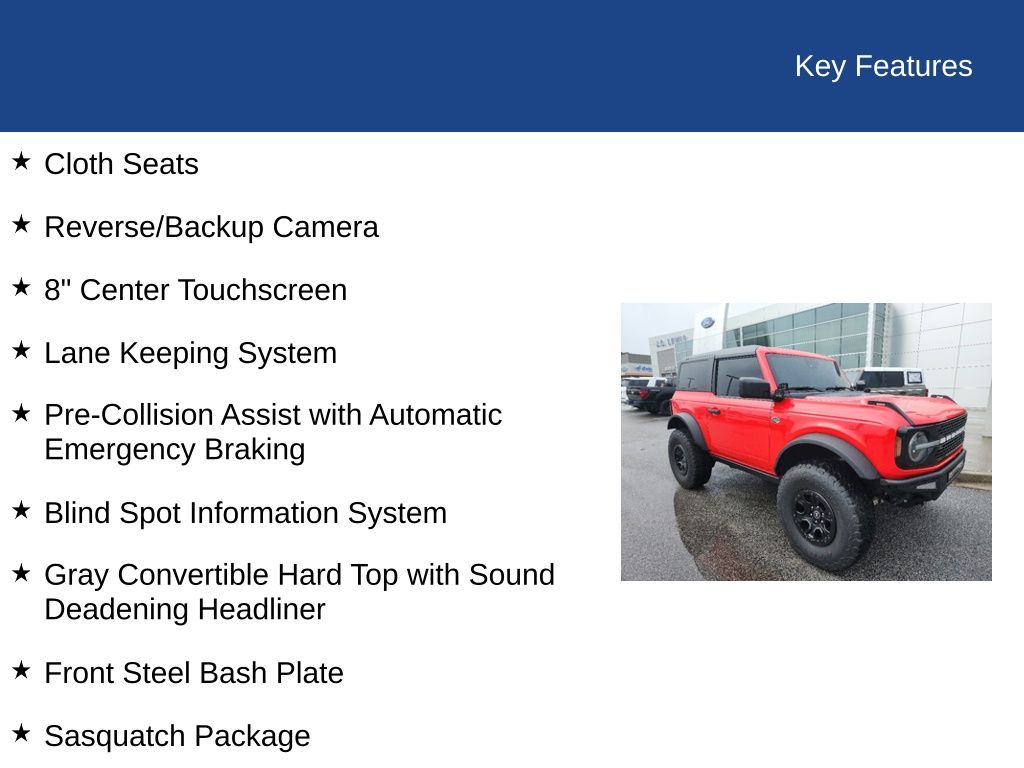 2023 Ford Bronco Wildtrak
