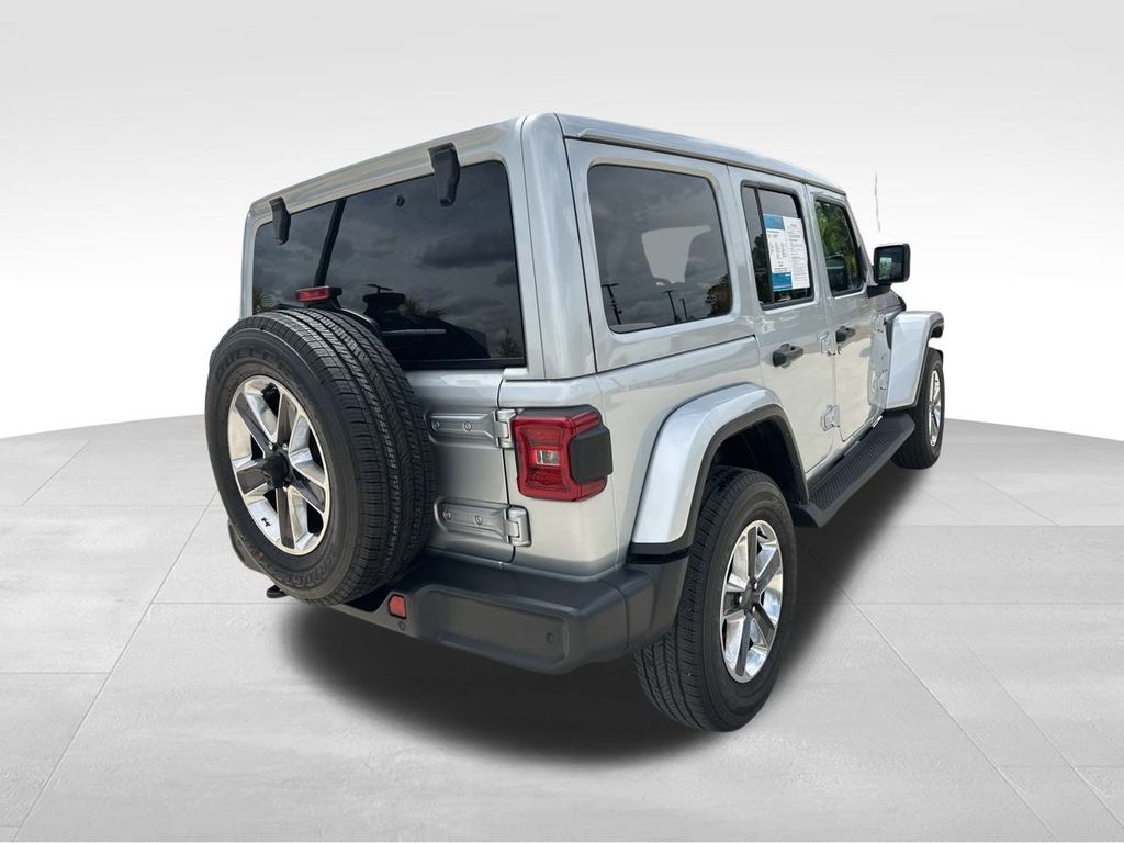 2023 Silver Zynith Clearcoat Jeep Wrangler Sahara 4X4 SUV