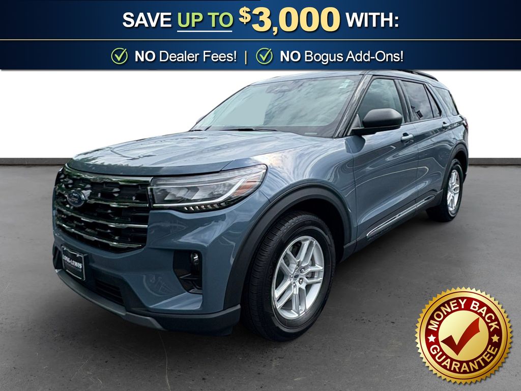 Vapor Blue Metallic 2025 Ford Explorer Active RWD SUV / Crossover Rear-Wheel Drive Automatic