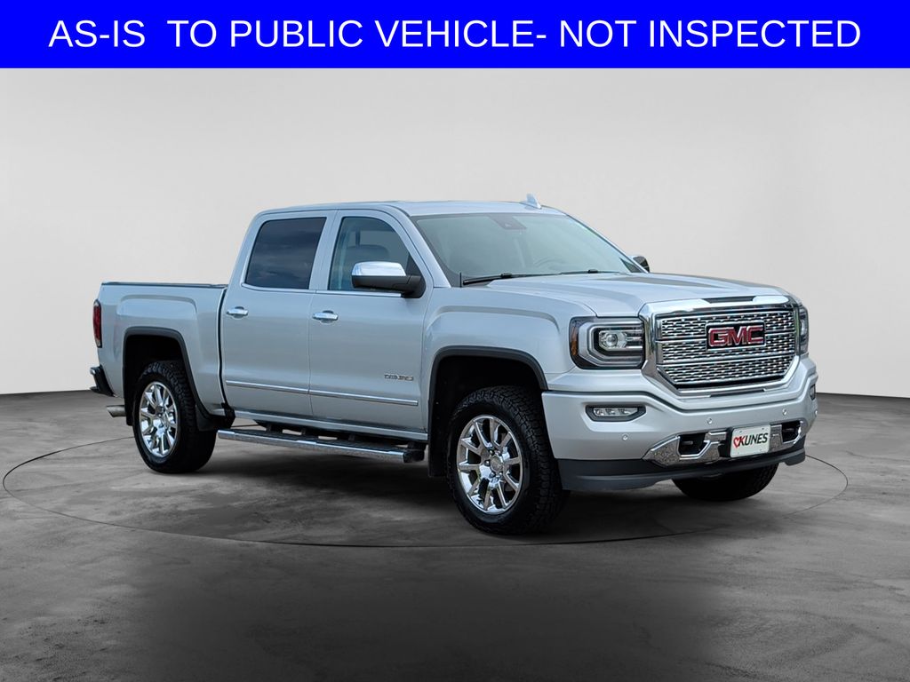 Quicksilver Metallic 2017 GMC Sierra 1500 Pickup Truck Four-Wheel Drive 8-Speed Automatic Overdrive