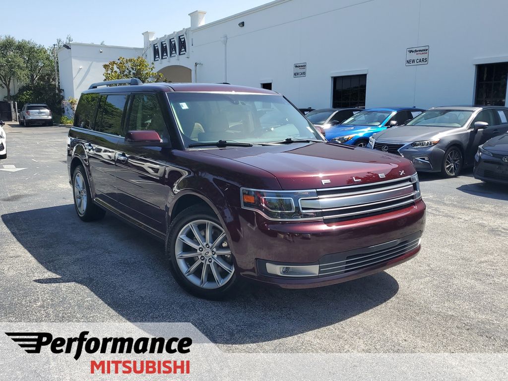 Red (Burgundy) 2019 Ford Flex SUV / Crossover Front-Wheel Drive 6-Speed Automatic