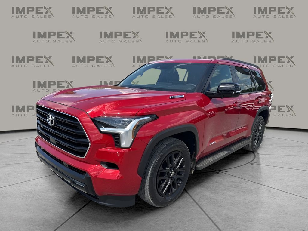 Red 2026 Toyota Sequoia Limited 4WD SUV / Crossover Four-Wheel Drive Automatic