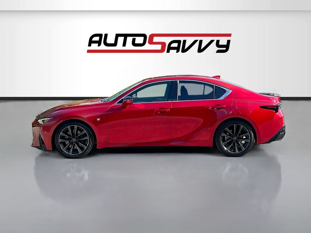 2021 Lexus IS 350 F SPORT Red at Emmons Autoplex