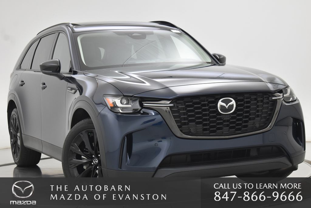 Deep Crystal Blue Mica 2025 Mazda CX-90 SUV / Crossover All-Wheel Drive 8-Speed Automatic