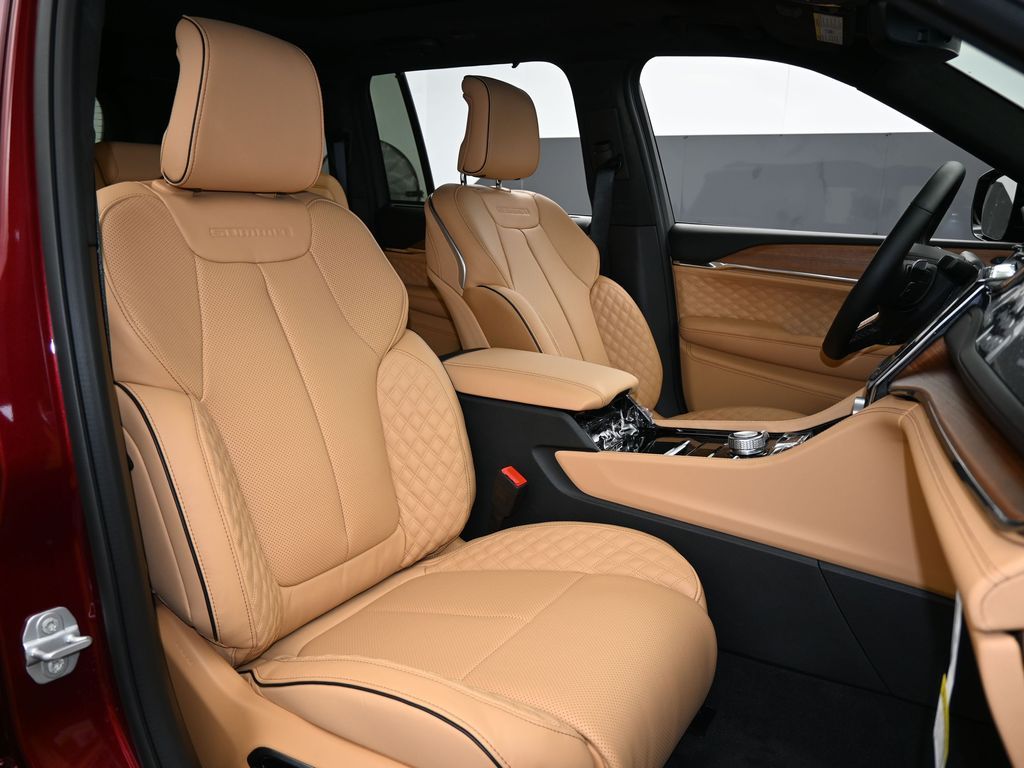 New 2025 Velvet Red Pearlcoat Jeep Summit Reserve image 46
