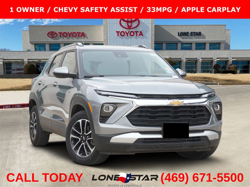 Sterling Gray Metallic 2025 Chevrolet Trailblazer LT FWD SUV / Crossover Front-Wheel Drive Continuously Variable Transmission