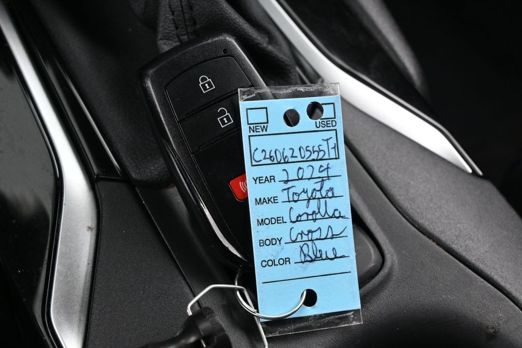 Used 2024 Blue Toyota Hybrid SE image 26