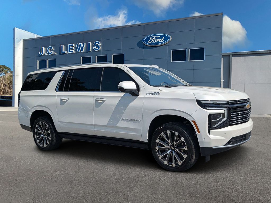 White (Iridescent Pearl Tricoat) 2025 Chevrolet Suburban SUV / Crossover 4X2