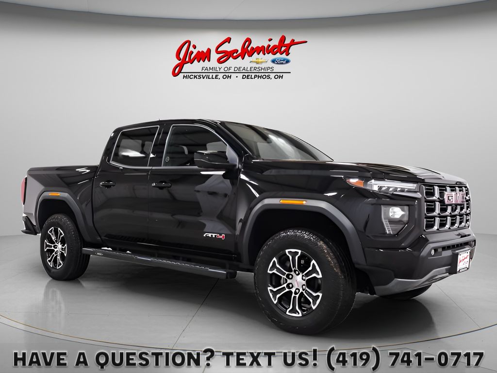 Onyx Black 2024 GMC Canyon Pickup Truck Four-Wheel Drive 8-Speed Automatic