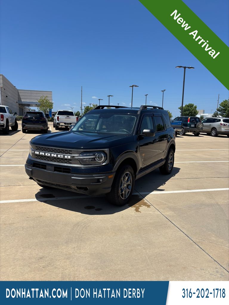 Shadow Black 2021 Ford Bronco Sport SUV / Crossover All-Wheel Drive 8-Speed Automatic