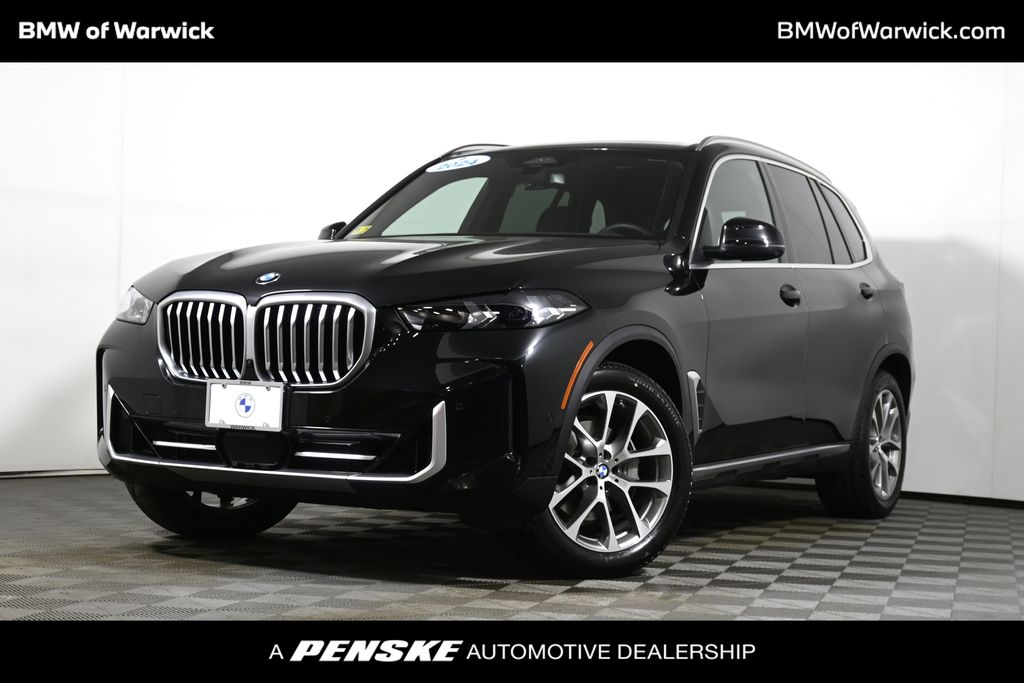 Black Sapphire Metallic 2024 BMW X5 SUV / Crossover All-Wheel Drive 8-Speed Automatic