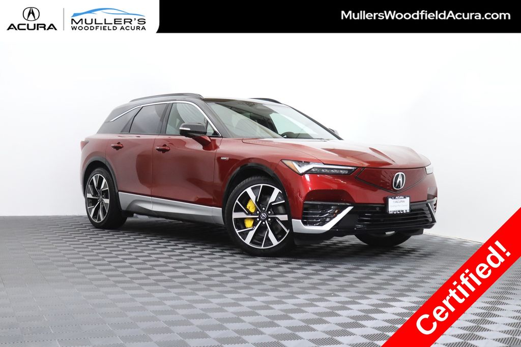 Scarlet Red Metallic 2024 Acura ZDX Type S AWD SUV / Crossover All-Wheel Drive Automatic