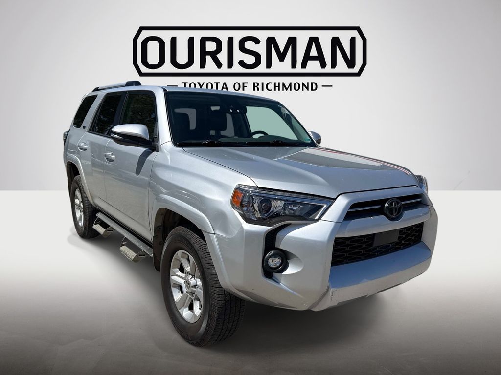 Classic Silver Metallic 2021 Toyota 4Runner SR5 Premium 4WD SUV / Crossover Four-Wheel Drive 5-Speed Automatic Overdrive
