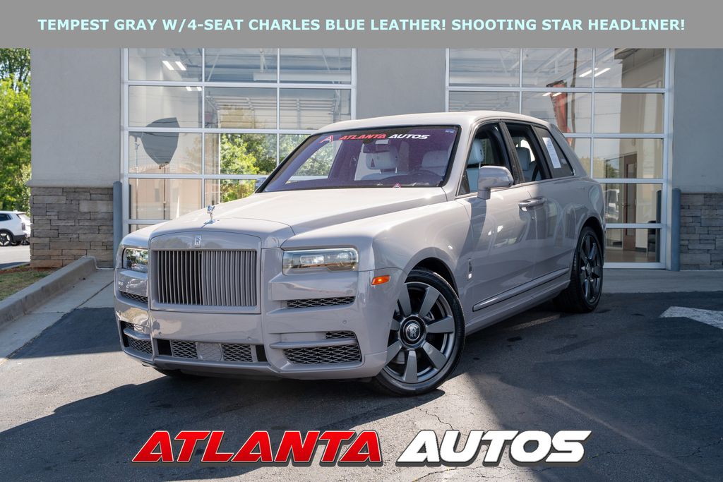 Tempest Gray 2022 Rolls-Royce Cullinan AWD SUV / Crossover All-Wheel Drive 8-Speed Automatic