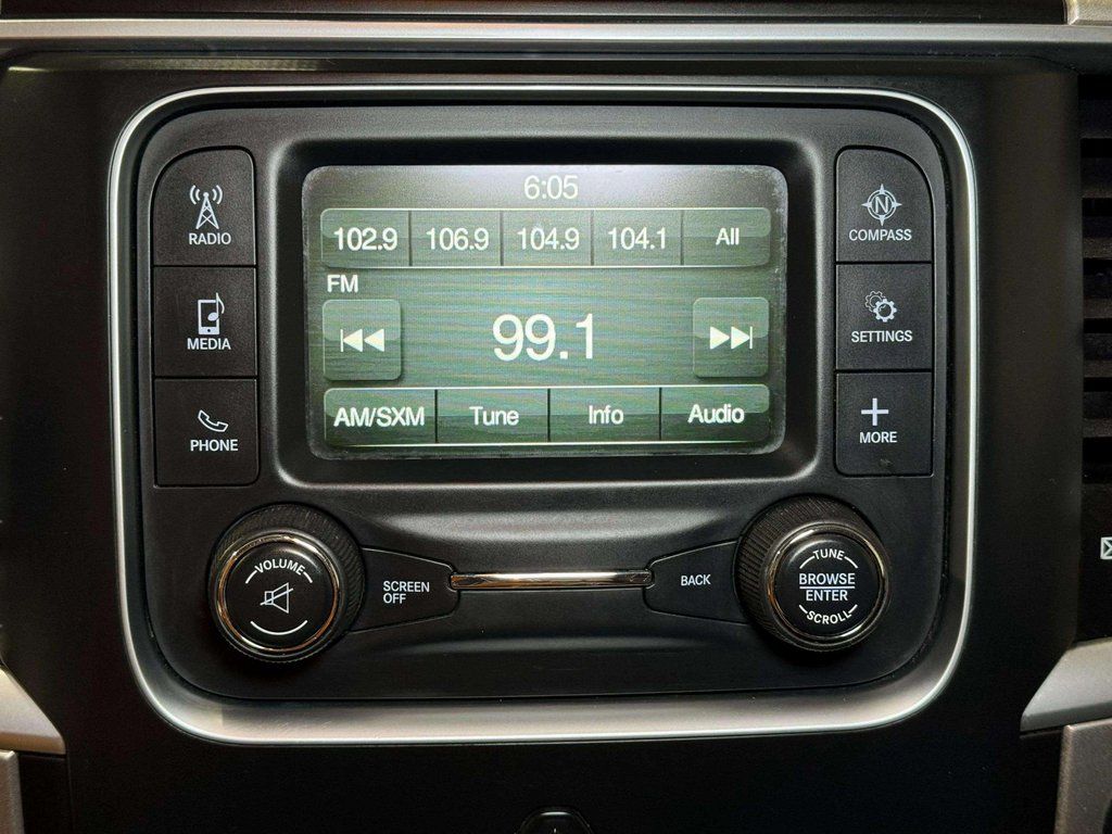 Used 2017 Brilliant Black Crystal Pearlcoat Ram SLT image 5