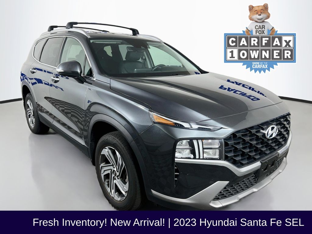 Portofino Gray 2023 Hyundai Santa Fe SUV / Crossover All-Wheel Drive 8-Speed Automatic