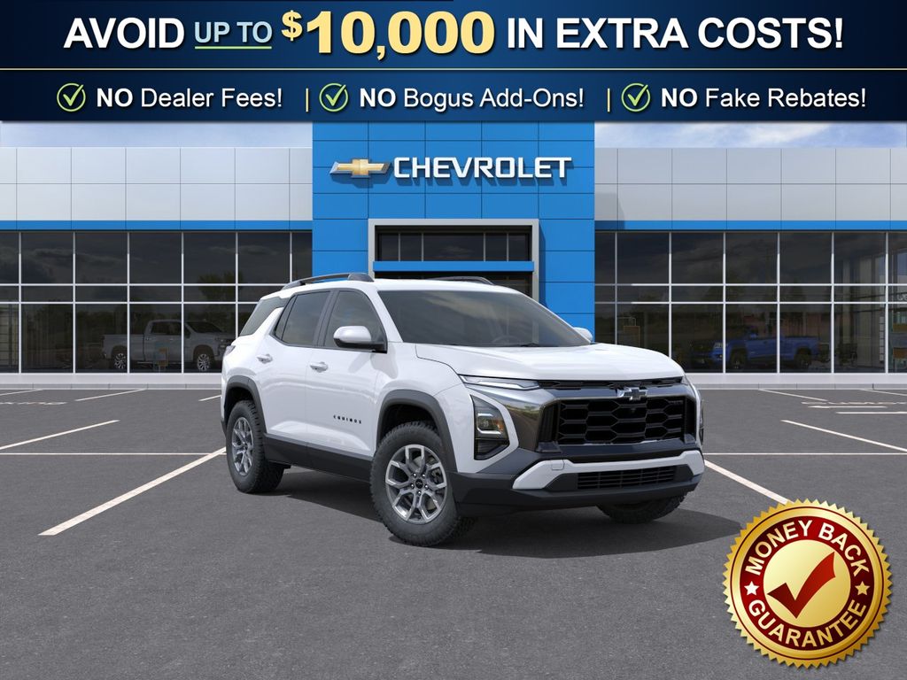 Polar White Tricoat 2026 Chevrolet Equinox SUV / Crossover Four-Wheel Drive 8-Speed Automatic