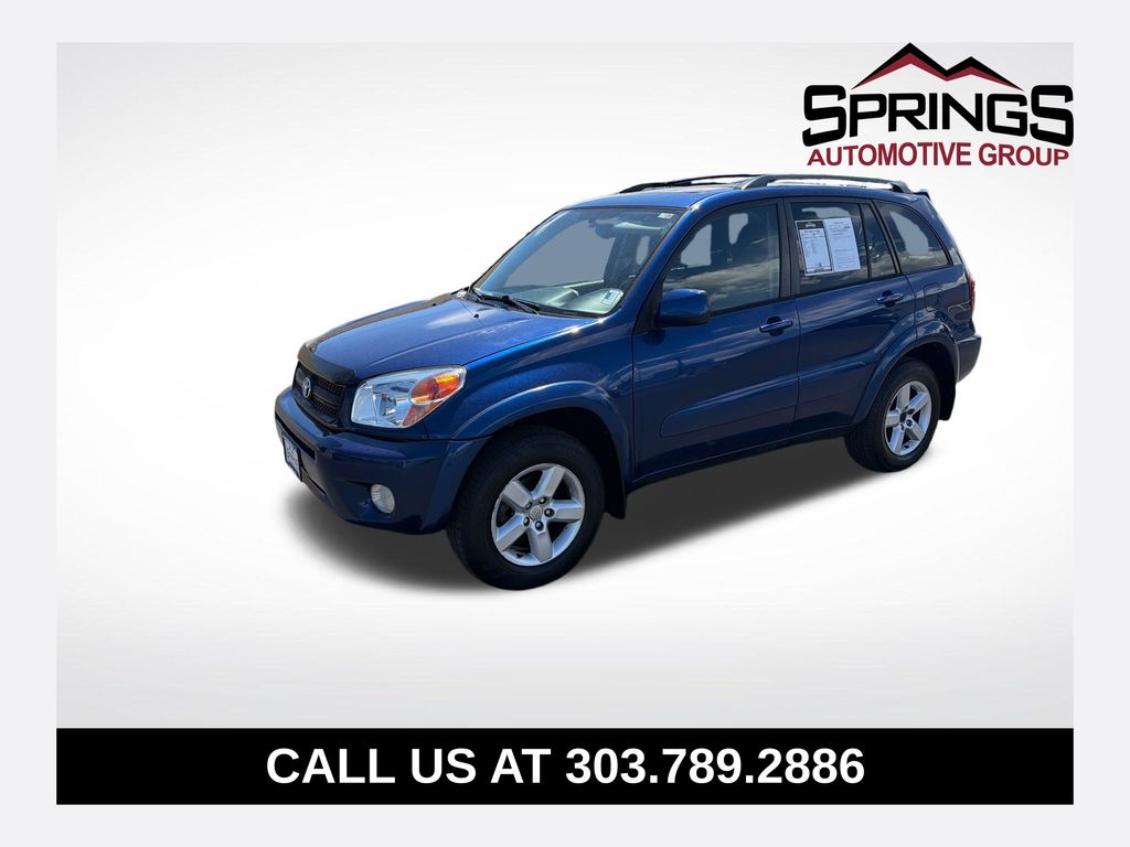Blue 2004 Toyota RAV4 SUV / Crossover All-Wheel Drive 4-Speed Automatic