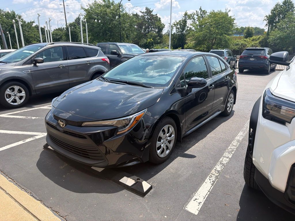 Midnight Black Metallic 2023 Toyota Corolla Sedan Front-Wheel Drive Continuously Variable Transmission