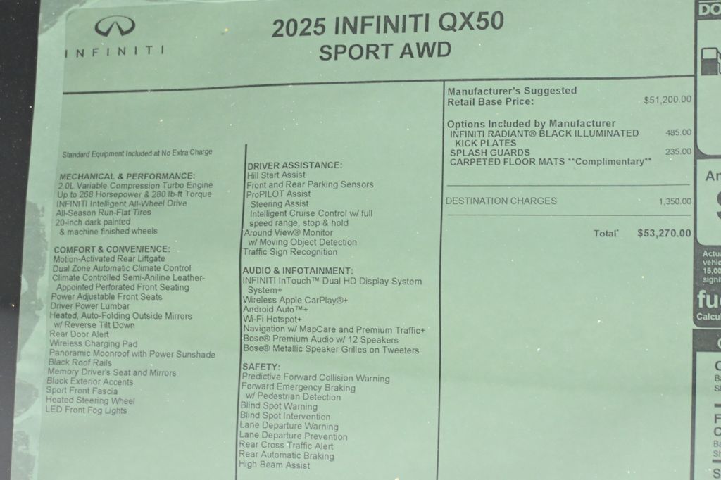Thumbnail: 2025 INFINITI QX50 - 28