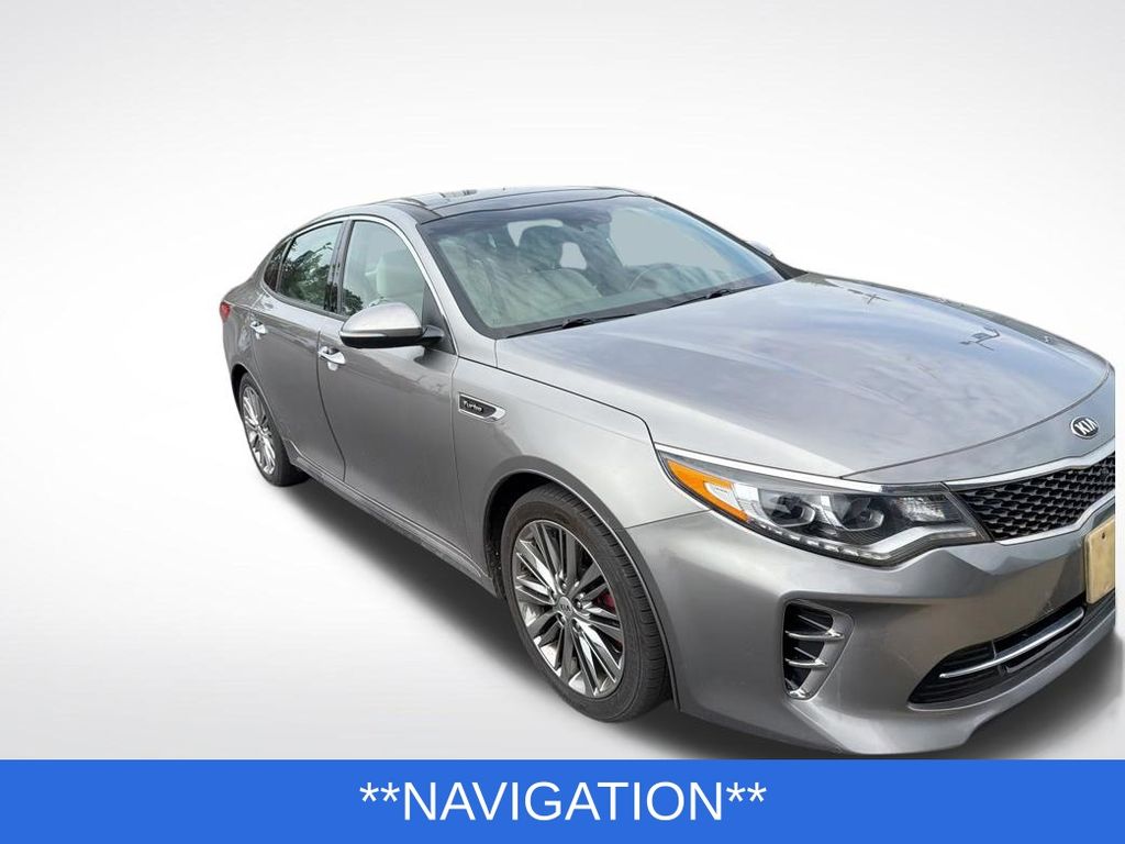 2017 Titanium Silver Kia Optima SXL FWD Sedan