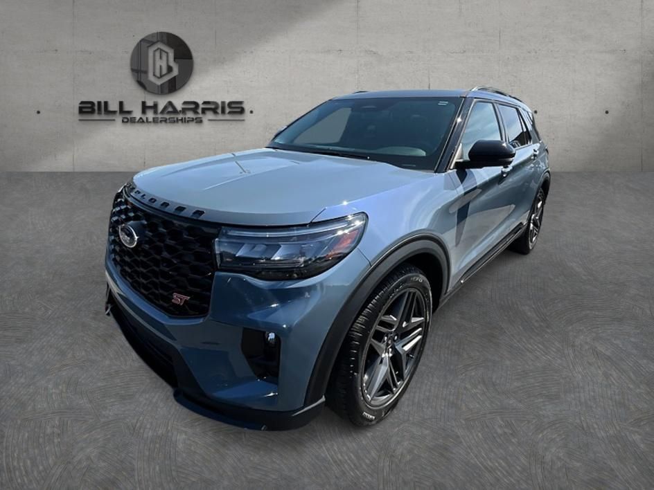 Vapor Blue Metallic 2025 Ford Explorer ST AWD SUV / Crossover All-Wheel Drive Automatic