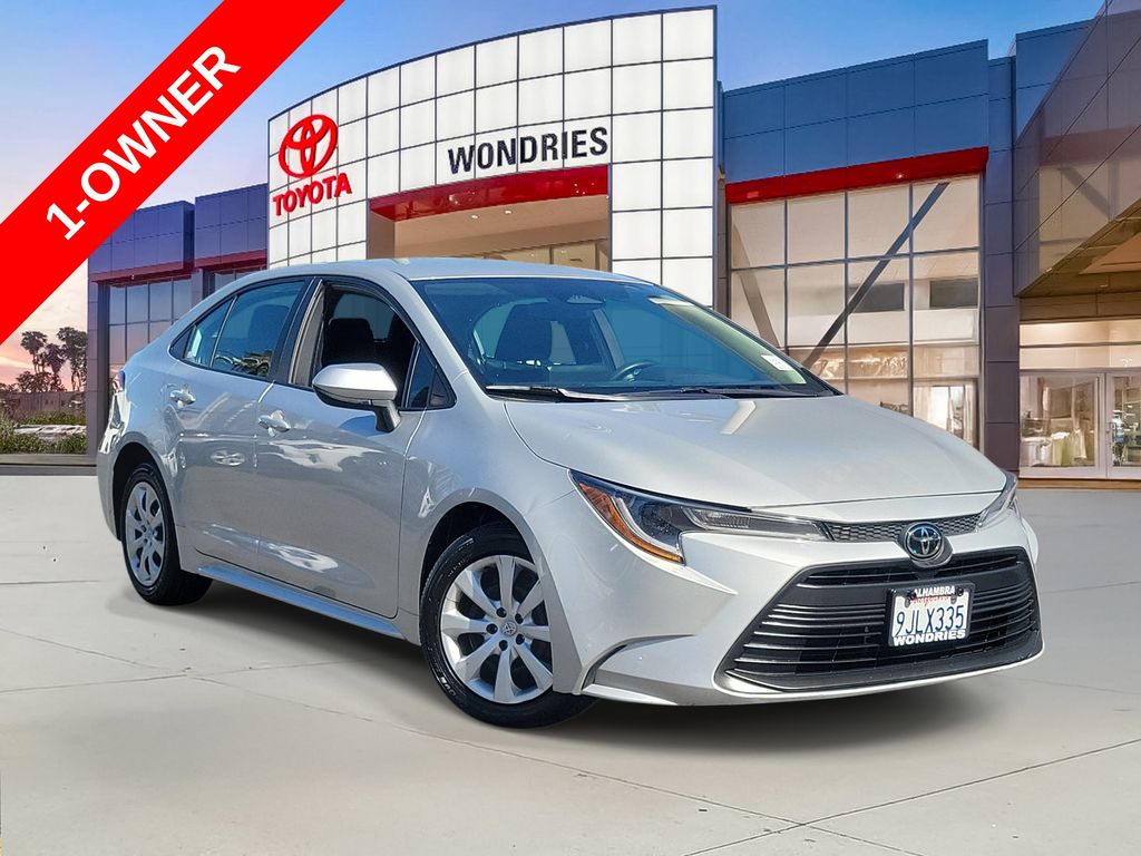 Classic Silver Metallic 2024 Toyota Corolla Sedan Front-Wheel Drive Continuously Variable Transmission