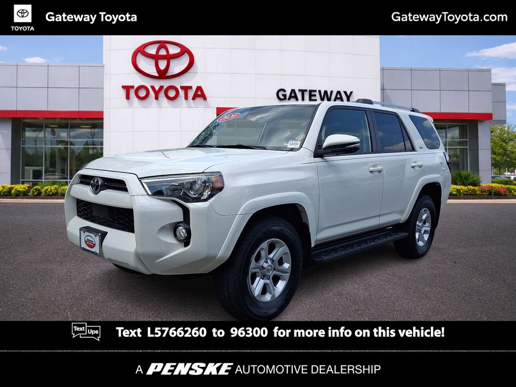 Super White 2020 Toyota 4Runner SR5 Premium 4WD SUV / Crossover Four-Wheel Drive 5-Speed Automatic Overdrive