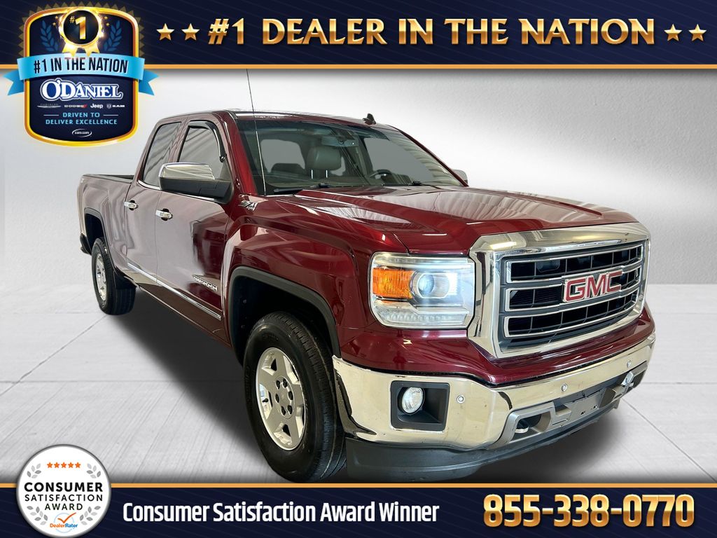 Sonoma Red Metallic 2014 GMC Sierra 1500 Pickup Truck Four-Wheel Drive 6-Speed Automatic Overdrive
