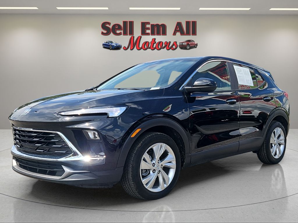 Black (Ebony Twilight Metallic) 2025 Buick Encore GX SUV / Crossover Front-Wheel Drive Continuously Variable Transmission
