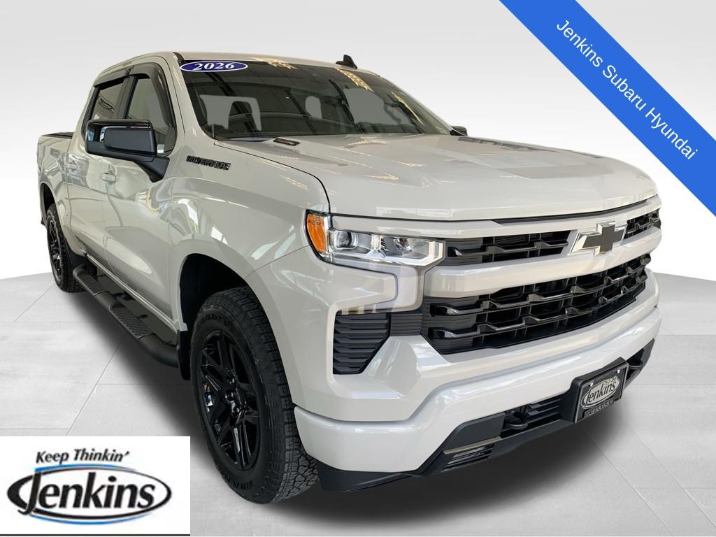 White Sands 2026 Chevrolet Silverado 1500 Pickup Truck Four-Wheel Drive 8-Speed Automatic