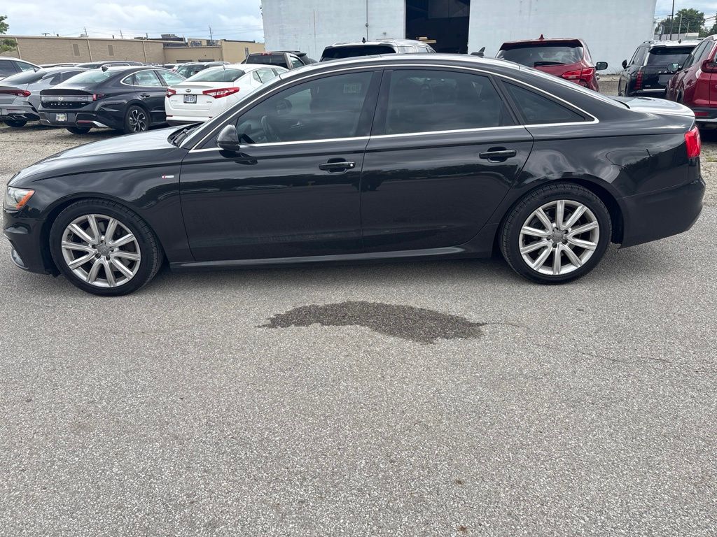 Black Metallic 2014 Audi A6 Sedan All-Wheel Drive 8-Speed Automatic