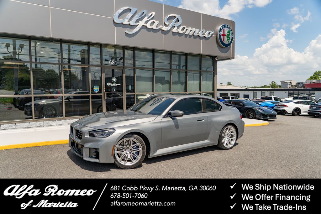 Gray (Skyscraper Grey Metallic) 2025 BMW M2 Coupe Rear-Wheel Drive 6-Speed Manual