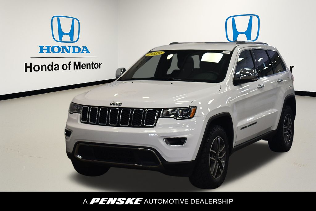 Bright White Clearcoat 2019 Jeep Grand Cherokee Limited 4WD SUV / Crossover Four-Wheel Drive 8-Speed Automatic