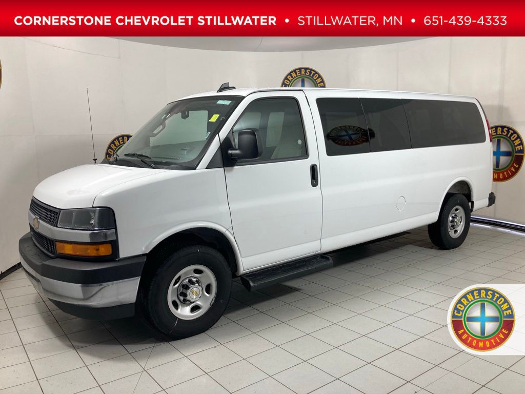 Summit White 2025 Chevrolet Express Van Rear-Wheel Drive 8-Speed Automatic Overdrive