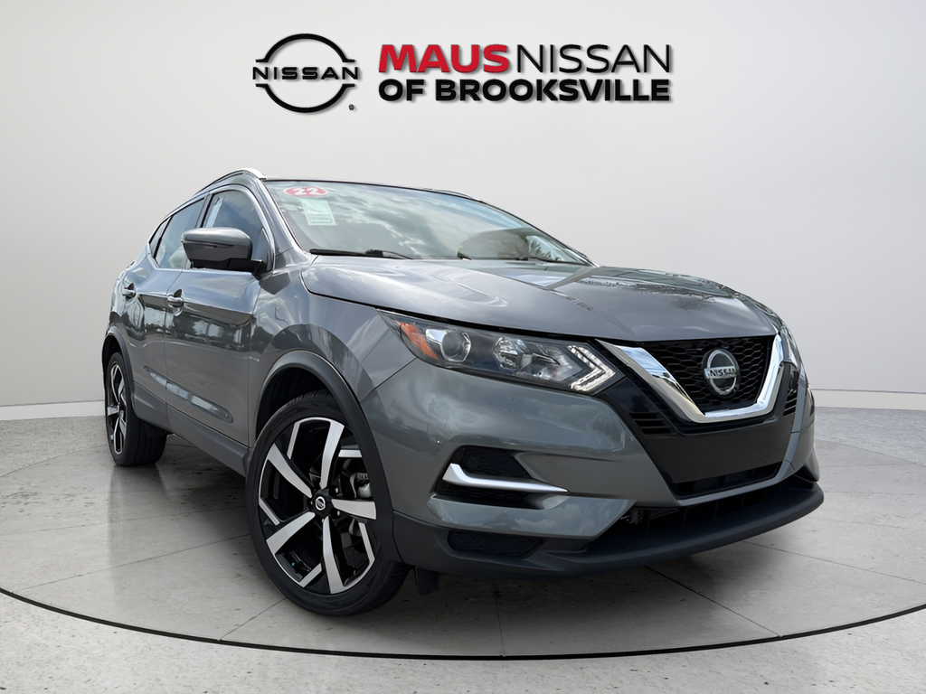 Gray (Gun Metallic) 2022 Nissan Rogue Sport SUV / Crossover All-Wheel Drive Continuously Variable Transmission