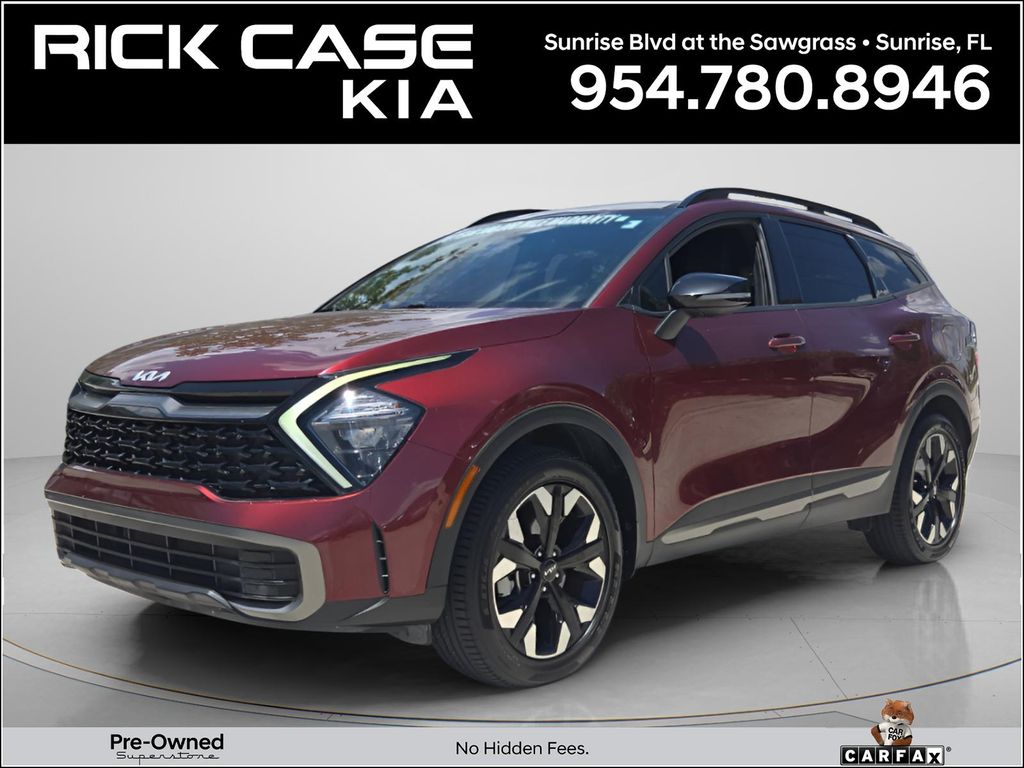 Dawning Red 2023 Kia Sportage SUV / Crossover All-Wheel Drive 8-Speed Automatic