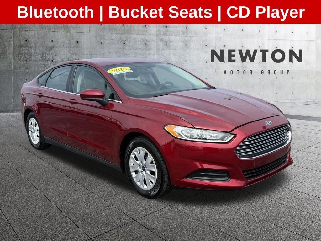Ruby Red Metallic 2013 Ford Fusion Sedan Front-Wheel Drive 6-Speed Automatic