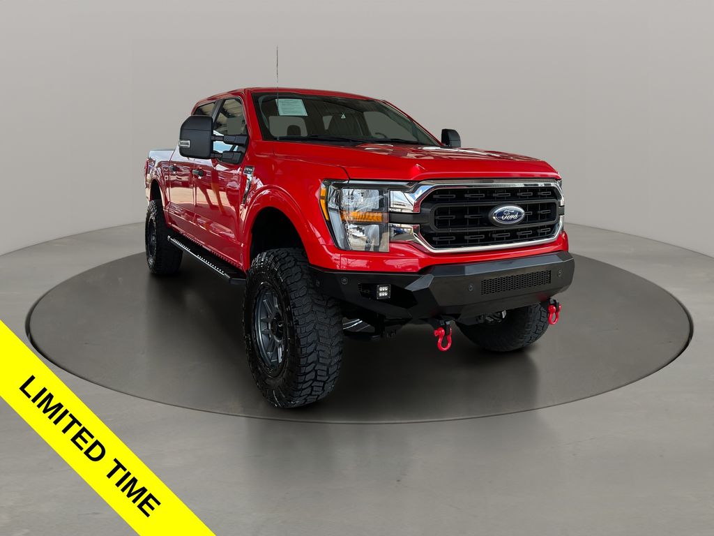 Race Red 2023 Ford F-150 Pickup Truck Four-Wheel Drive Automatic