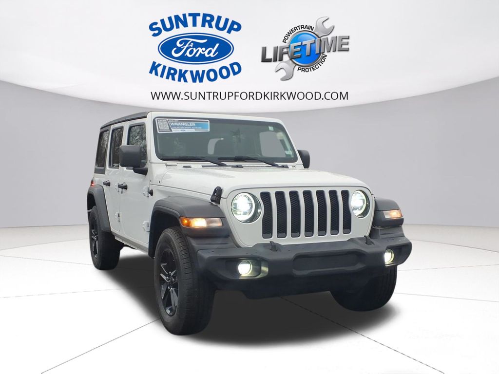 Bright White Clearcoat 2020 Jeep Wrangler SUV / Crossover 8-Speed Automatic