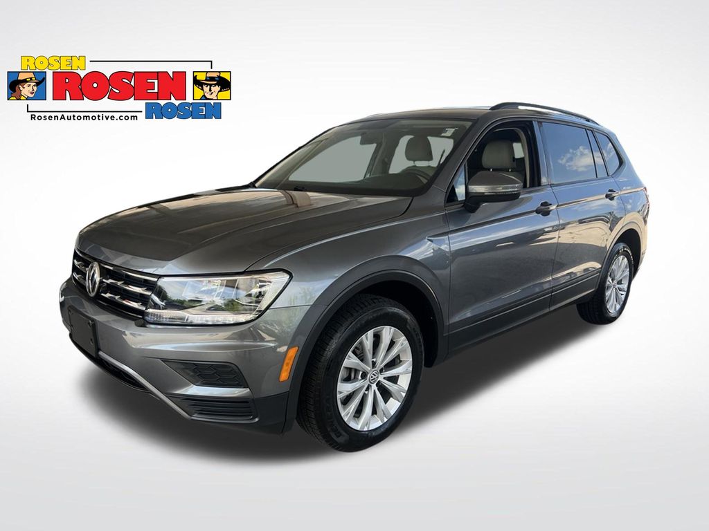 Gray 2020 Volkswagen Tiguan SUV / Crossover All-Wheel Drive 8-Speed Automatic