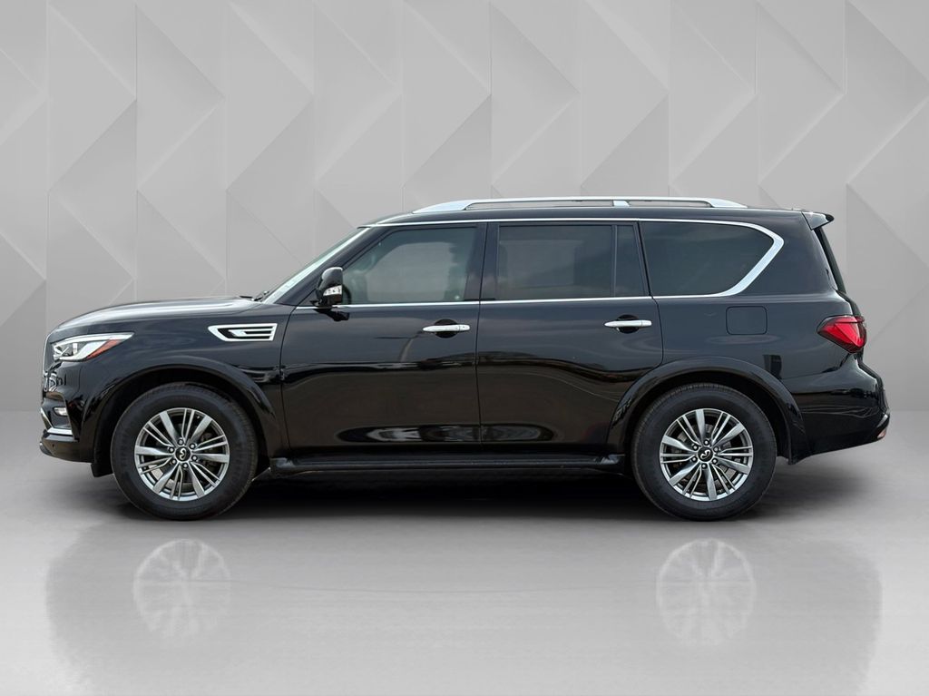 2022 INFINITI QX80 LUXE Black at Bayway Chrysler Dodge Jeep Ram