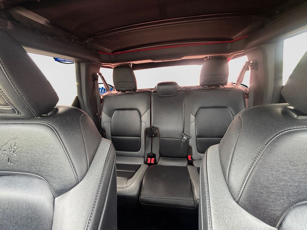 2023 Ford Bronco Black Diamond Red at Phil Fitts Ford