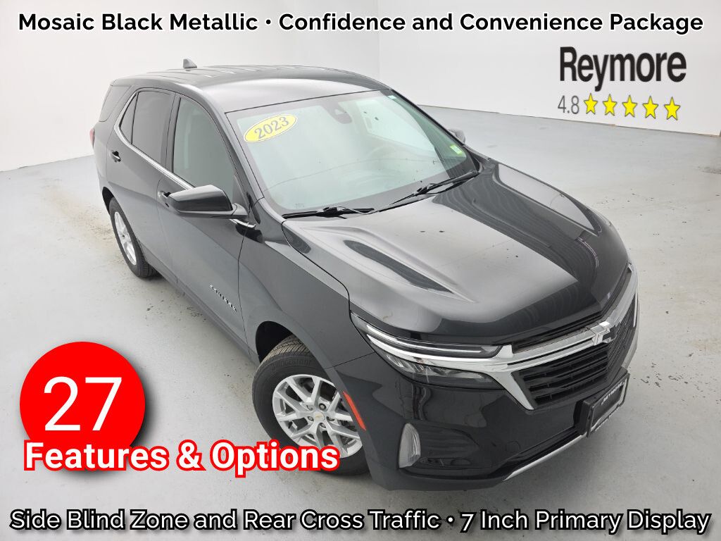 Mosaic Black Metallic 2023 Chevrolet Equinox SUV / Crossover Four-Wheel Drive 6-Speed Automatic Overdrive