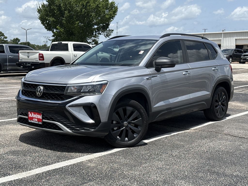 2023 Volkswagen Taos 1.5T S Silver at Classic Elite Chevrolet Sugar Land
