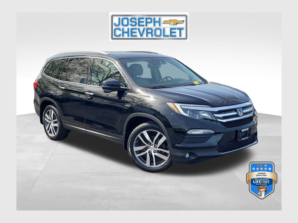 Black 2016 Honda Pilot Touring AWD SUV / Crossover All-Wheel Drive 9-Speed Automatic