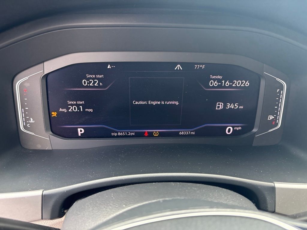 Used 2019 White Volkswagen 3.6L V6 SEL R-Line image 11