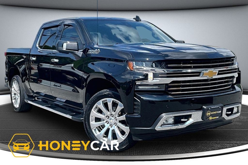 Black 2022 Chevrolet Silverado 1500 Pickup Truck Four-Wheel Drive Automatic