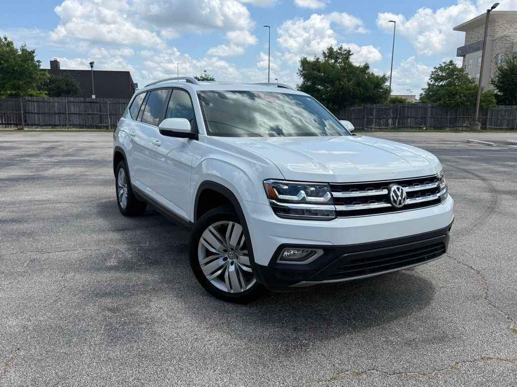 White 2019 Volkswagen Atlas SEL 4Motion SUV / Crossover All-Wheel Drive Automatic